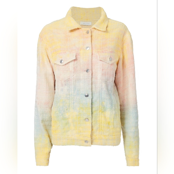 NWT tie dye tweedy jacket